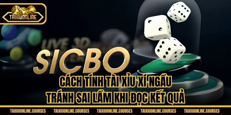 Cách Tính Tài Xỉu Xí Ngầu - Tránh Sai Lầm Khi Đọc Kết Quả