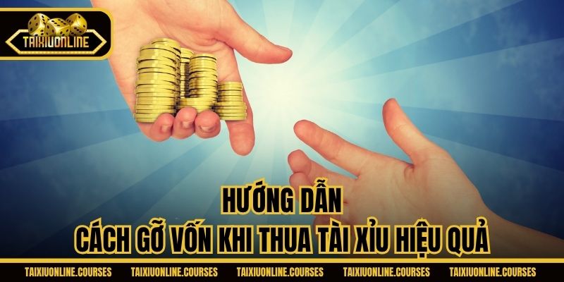 Hướng dẫn cách gỡ vốn khi thua Tài Xỉu hiệu quả