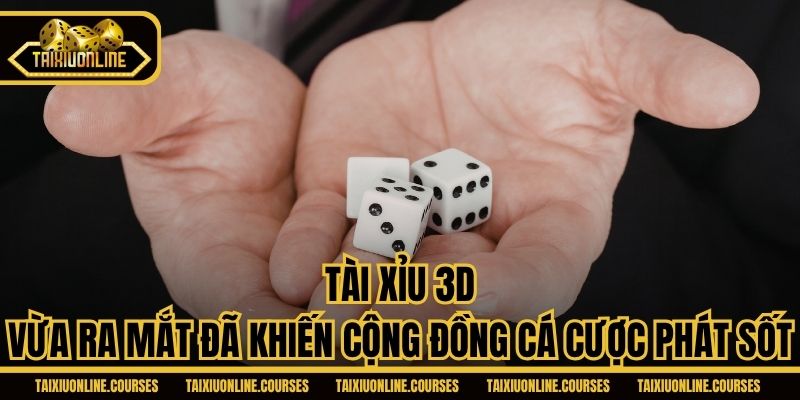 Tài Xỉu 3D - Vừa Ra Mắt Đã Khiến Cộng Đồng Cá Cược Phát Sốt
