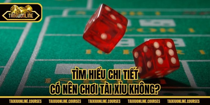 Tìm hiểu chi tiết có nên chơi Tài Xỉu không?